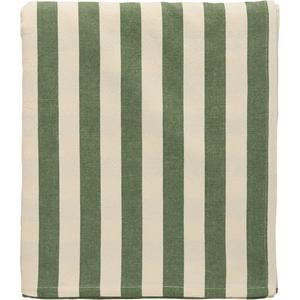 Tovaglia A Righe Decotique Block 140x240 Verde