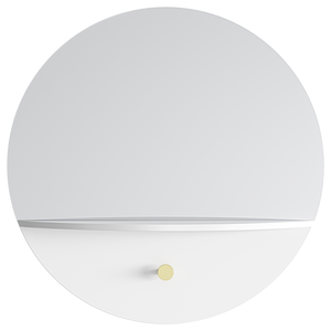 Department Pie B Specchio da Parete 60 Bianco