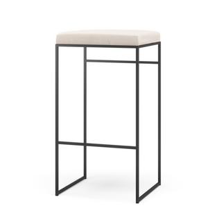 Sgabello da Bar Per Esterni Department 90 cm Flanella