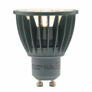 Tala GU10 6.5W LED 2000-2800K CRI97 Dim-To-Warm Con Angolo Del Fascio Di 38°