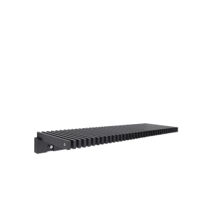 Appendiabiti Cutter Della Collezione Skagerak Fritz Hansen, Rovere Nero /acciaio Inossidabile