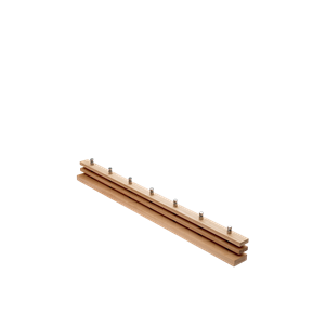 Fritz Hansen Skagerak Collection Cutter Appendiabiti 100 cm Rovere/Acciaio Inox