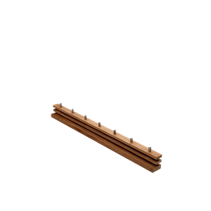 Fritz Hansen Skagerak Collection Cutter Appendiabiti 100 cm Legno di teak/Acciaio Inossidabile