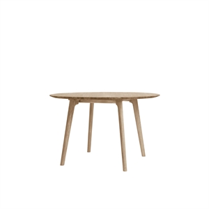 Tavolo da Pranzo Ro Collection Salon Ø120 Rovere Trattato con Sapone