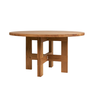 Tavolo da Pranzo Frama Farmhouse Trestle Ø140 Rovere Naturale