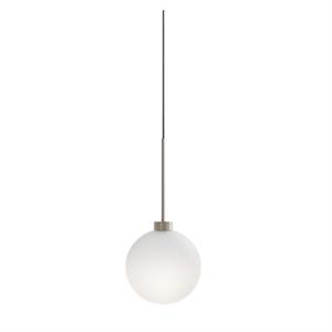 Lampadario Karman Opium 1, diametro 20 mm, Alluminio Satinato /semilucido.