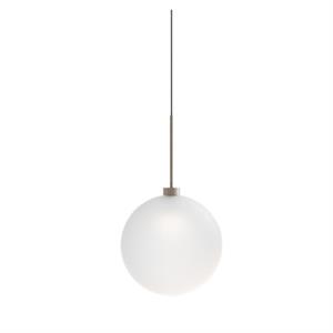 Lampadario Karman Opium 1, diametro 30 mm, Alluminio Satinato /semilucido.