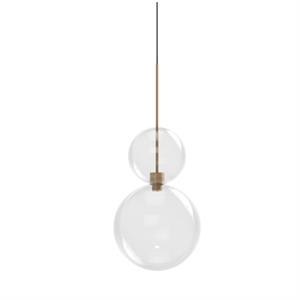 Trasparente Karman Opium 2 Lampadario/Alluminio/ Bronzo