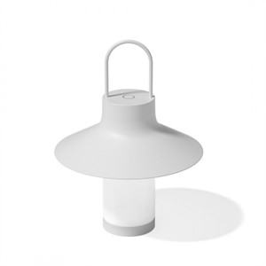Lampada Portatile Loom Design Shadow L Bianco