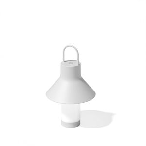 Lampada Portatile Loom Design Shadow S Bianco
