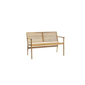 Sibast Furniture RIB Panca da Giardino Per 2 Persone in Teak