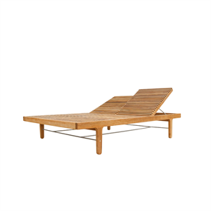 Lettino Prendisole RIB Sibast Furniture Double Teak