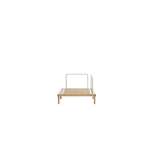 Divano da Giardino RIB Sibast Furniture con Schienale in Teak