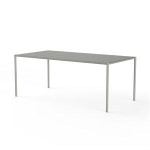 Tavolo da Pranzo NINE Sine 189 x 94,5 cm Grigio