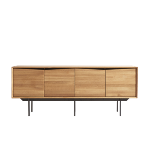 Muubs Wing Credenza 4 Ante Rovere Naturale/olio