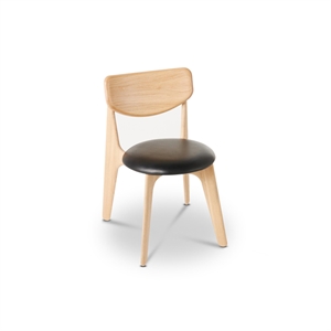 Tom Dixon Slab Dining Chair Imbottita Naturale