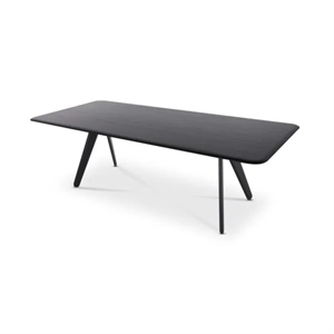 Tavolo da Pranzo Tom Dixon Slab Ø240 Nero