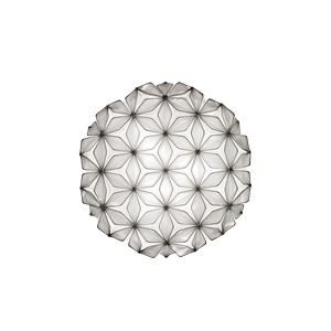 SLAMP C'Est La Vie Lampada da Parete/ Plafoniera Grande Nero