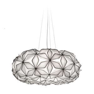 SLAMP C'Est La Vie Lampadario Grande Nero