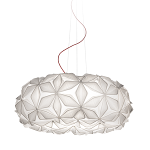 SLAMP C'Est La Vie Lampadario Grande Bianco/ Rosso