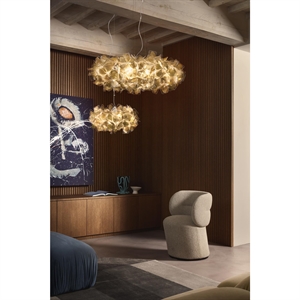 SLAMP Ciondolo Clizia Mama Non Lampadario Piccolo Oro/Filo Trasparente