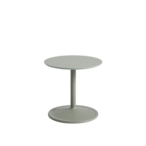 Tavolino Muuto Soft Verde Polvere Ø41 H40