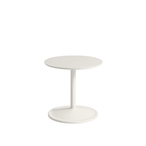 Tavolino Muuto Soft Bianco Sporco Ø41 H40