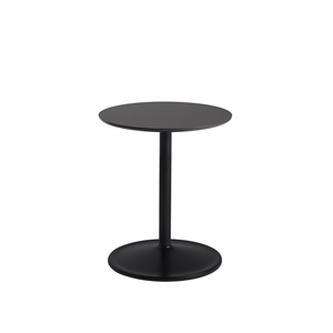 Tavolino Muuto Soft Nero Ø41 H48