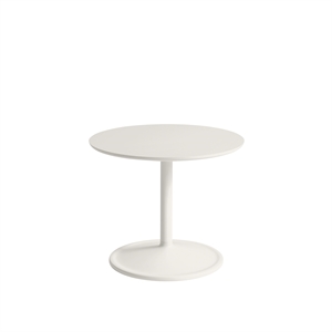 Tavolino Muuto Soft Bianco Sporco Ø48 H40