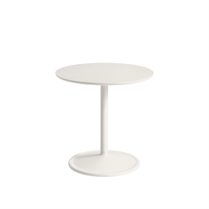 Tavolino Muuto Soft Bianco Sporco Ø48 H48