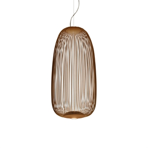 Foscarini Spokes 1 Lampadario con LED Rame