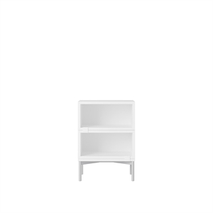 Muuto Stacked Comodino Configurazione 1 Bianco