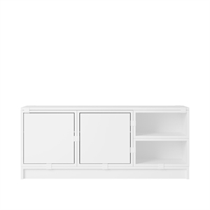 Muuto Stacked Hallway Shelf Configurazione 2 Bianco