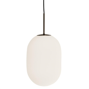 Watt & Veke Noor Lampadario Grande Opal/ Nero