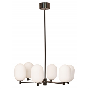 Lampadario Watt & Veke Noor Opale/ Nero