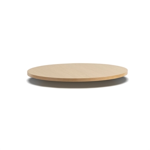 TipToe ROUND Piano Tavolo Ø90 cm Rovere