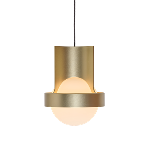 Tala Loop Single Lampadario Grande Oro con Sphere IV