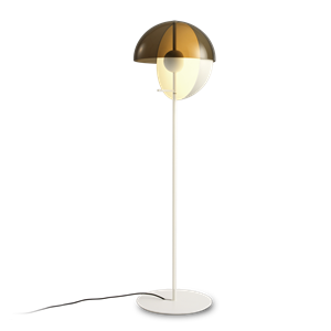 Lampada da Terra Marset Theia Bianco