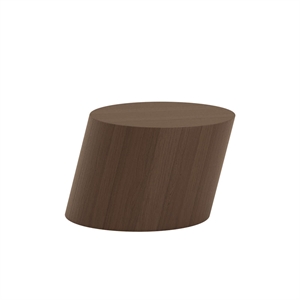 Tavolino da Caffè NORR11 Tilt in Rovere Affumicato Scuro