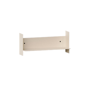 Mensola in Acciaio TipToe PLI 45 cm Bianco Crema
