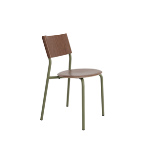 Sedia da pranzo TipToe SSD Noce/verde kaki