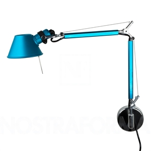 Artemide Tolomeo Micro Applique Blu