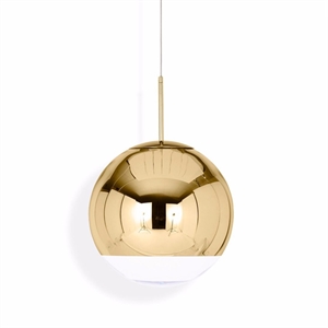 Tom Dixon Mirror Ball Lampadario Oro Medio LED
