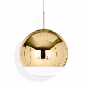 Tom Dixon Mirror Ball Lampadario Grande Oro LED