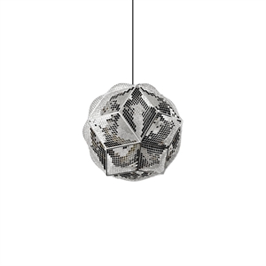 Tom Dixon Puff Lampadario Acciaio Inossidabile