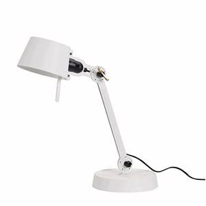 Tonone Bolt Single Arm Short Table Lamp White