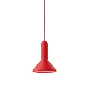 Established & Sons TORCIA S1 Cono Lampadario Ø15 Rosso