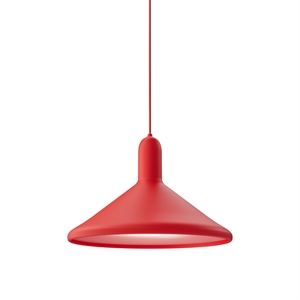 Established & Sons TORCH LIGHT S3 Cono Lampadario Ø30 Rosso