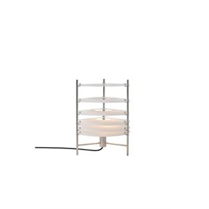 Lampada da Tavolo Parachilna Topuro Piccolo in Acciaio Inossidabile/acrilico