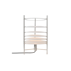 Lampada da Tavolo Parachilna Topuro Grande in Acciaio Inossidabile/acrilico